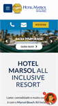 Mobile Screenshot of hotelmarsol.com.br